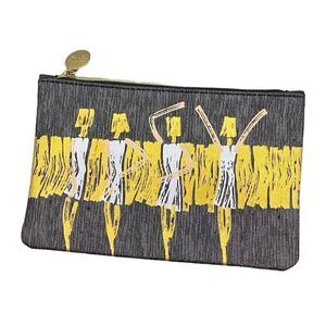 Ipsy Gold and Silver Ladies Makeup Bag